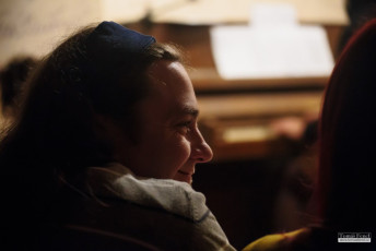 Koncert žáků pěvecké školy v pražské Salmovské literární kavárně