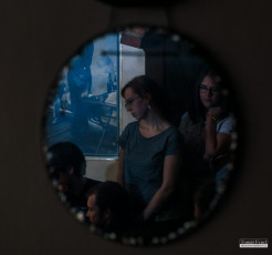 Vystoupení zpěváků v pražské Salmovské literární kavárně - 24.4.2016