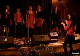 Vánoční koncert Song Ladies v kladenském klubu Dimenze (17.12.2016)
