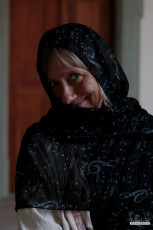 Májový koncert sborů Sagitta a Song Ladies v ambitu plasského kláštera.