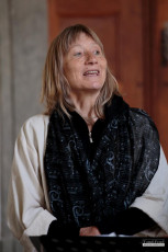 Májový koncert sborů Sagitta a Song Ladies v ambitu plasského kláštera.